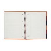 Cahier trieur Organiserbook OXFORD A4+ perforé & quadrillé 5x5 - 160 pages - Le lot de 2