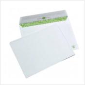 Enveloppes blanches recyles 162 x 229 mm (C5) - 80g - Sans fentre - Lot de 50