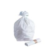 Sacs poubelle blanc petite contenance 10L - 25  - Le rouleau de 25 sacs
