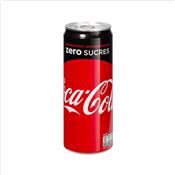 Coca-Cola Zro 33cl - Le pack de 24 canettes