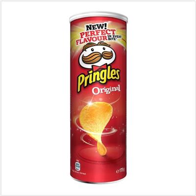 Chips tuiles PRINGLES Original - Le lot de 3 boîtes de 175g