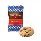 Mini cookies nougatine et ppite de chocolat Monbana 4g (sachet) - Le carton de 200