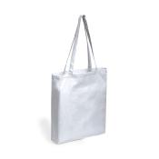 Sac shopping  soufflet et anses longues LAKOUS 100% coton 105g/m2