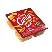 Biscuits apritifs assortiment CURLY Club VICO - Les 3 barquettes de 90g