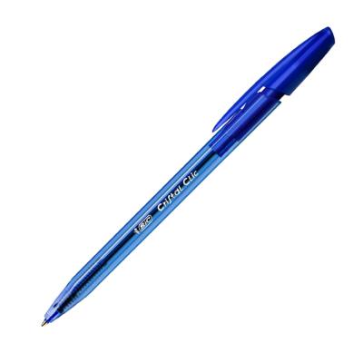 Stylo bille BIC Cristal Clic rétractable - Pointe moyenne