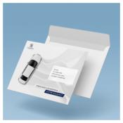 Enveloppes personnalises auto-adhsives - 162 x 229 mm - C5