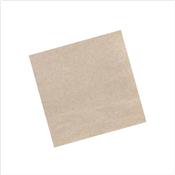 Mini serviettes cocktail en papier nature 2 paisseurs 20 x 20 cm - Le paquet de 100
