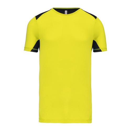 T-shirt de sport bicolore unisexe PROACT