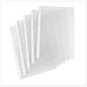 Pochettes perfores transparentes ultra-rsistantes PVC ELBA - Lot de 10